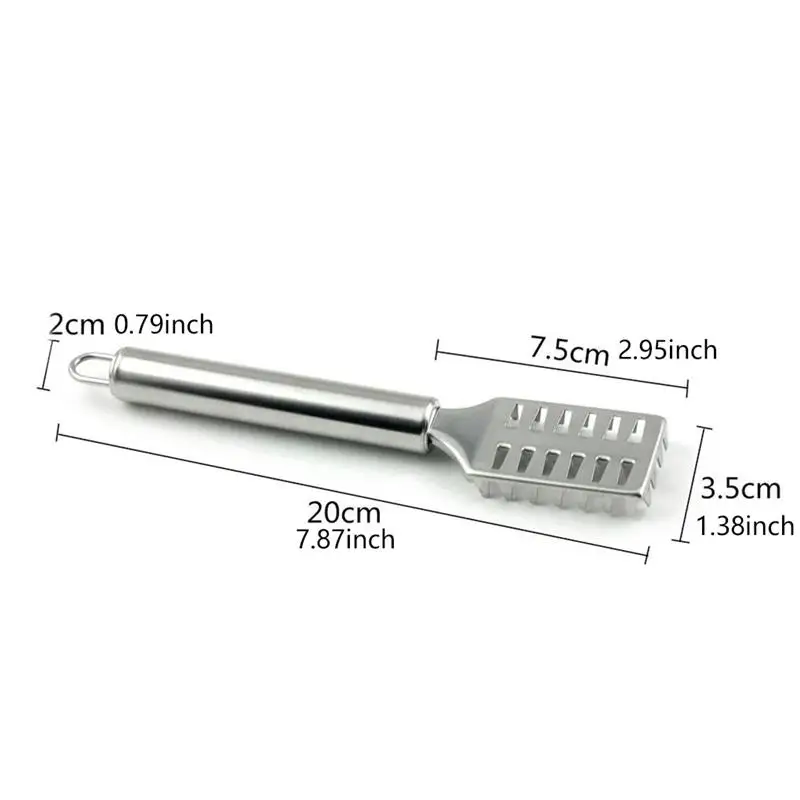 

Quality Stainless Steel Fish Skin Brush Scraping Fishing Scale Brush Graters Fast Remove Fish Cleaning Peeler Scalers Dropship