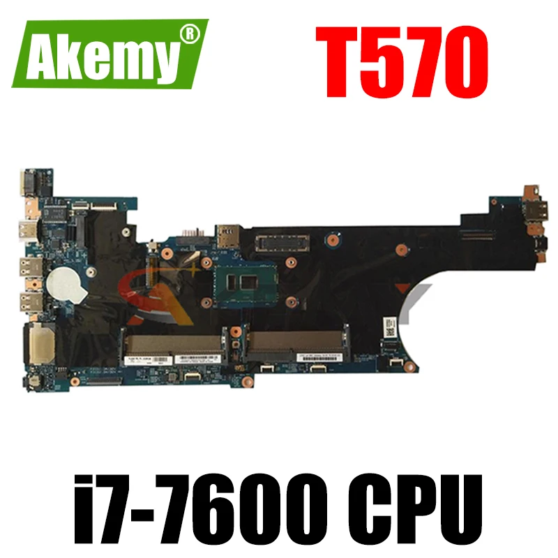 

FOR Thinkpad T570 Laptop Motherboard CPU:i7-7600 16820-1 FRU 02HL452 01ER127 01ER401 02HL453 01ER402 02HL455