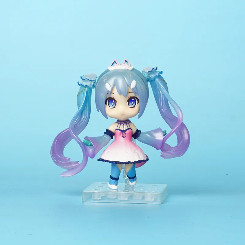 

Bandai Q Posket Miku Снежная аниме мерная кукла модель украшения куклы периферийная коллекция креативная кукла игрушка готовые товары