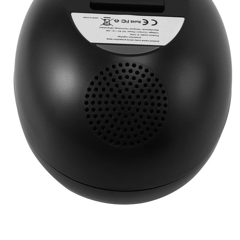 Ночной светильник для проектора с океанской волной музыкальный Bluetooth 8 цветными
