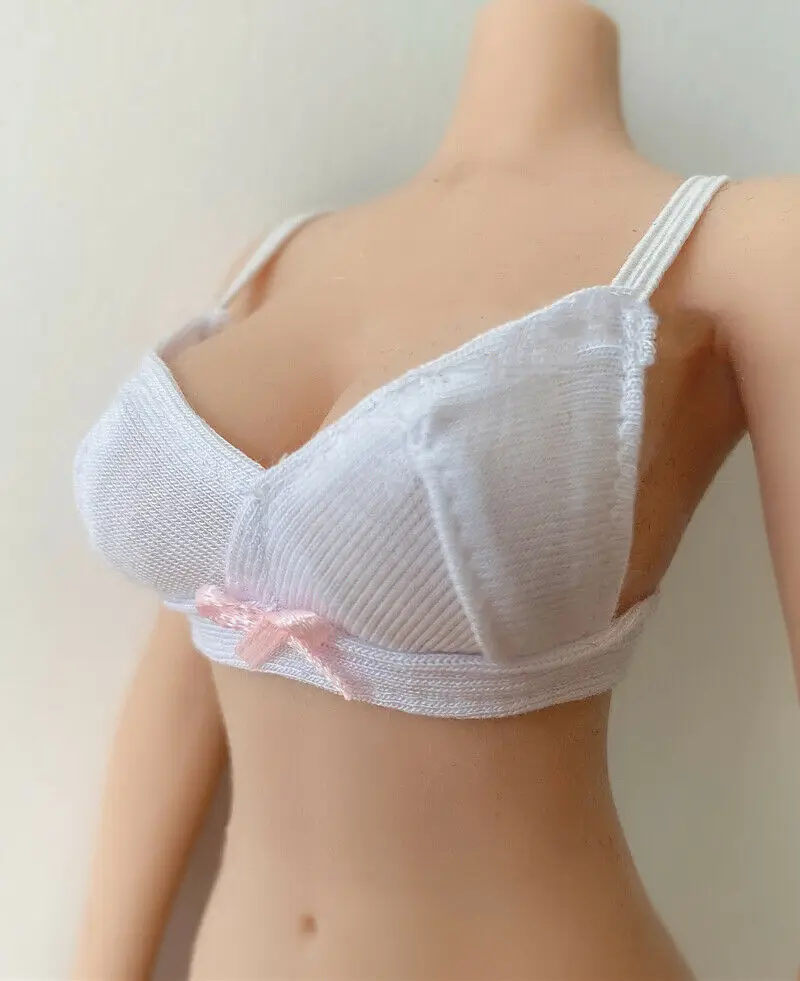Хлопковый облегающий бюстгальтер A01 1/6 модель для женского тела с большой грудью