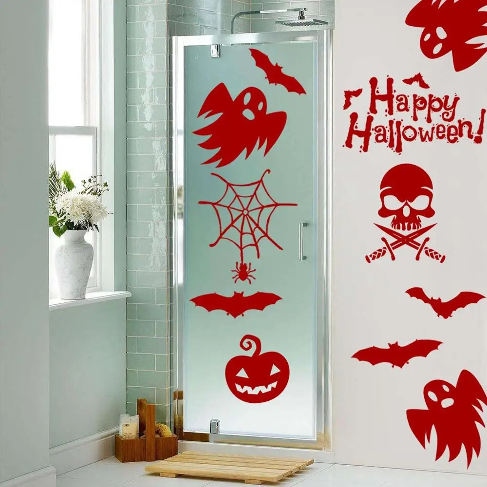 Новый ПВХ кровавый пол ведьмы цепляет Хэллоуин вампир зомби вечерние ринка Декор