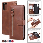 Магнитный чехол-кошелек для Motolora G9 Play G8 Power Lite E7 Plus E6S кожаный флип-чехол для телефона, на молнии, 2020