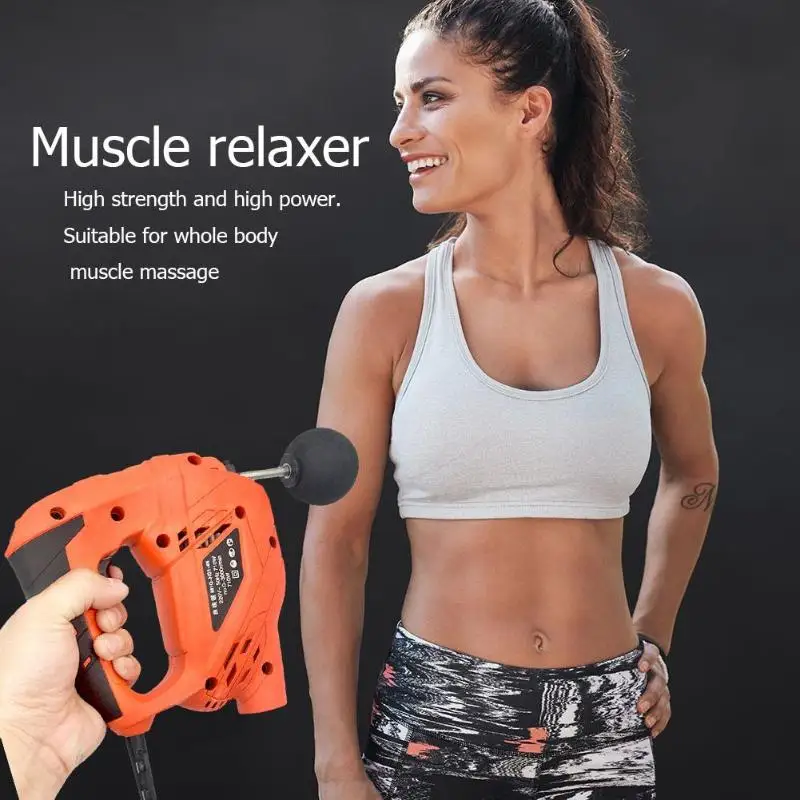 6 высокочастотный вибрирующий мышечный массажный пистолет для упражнений