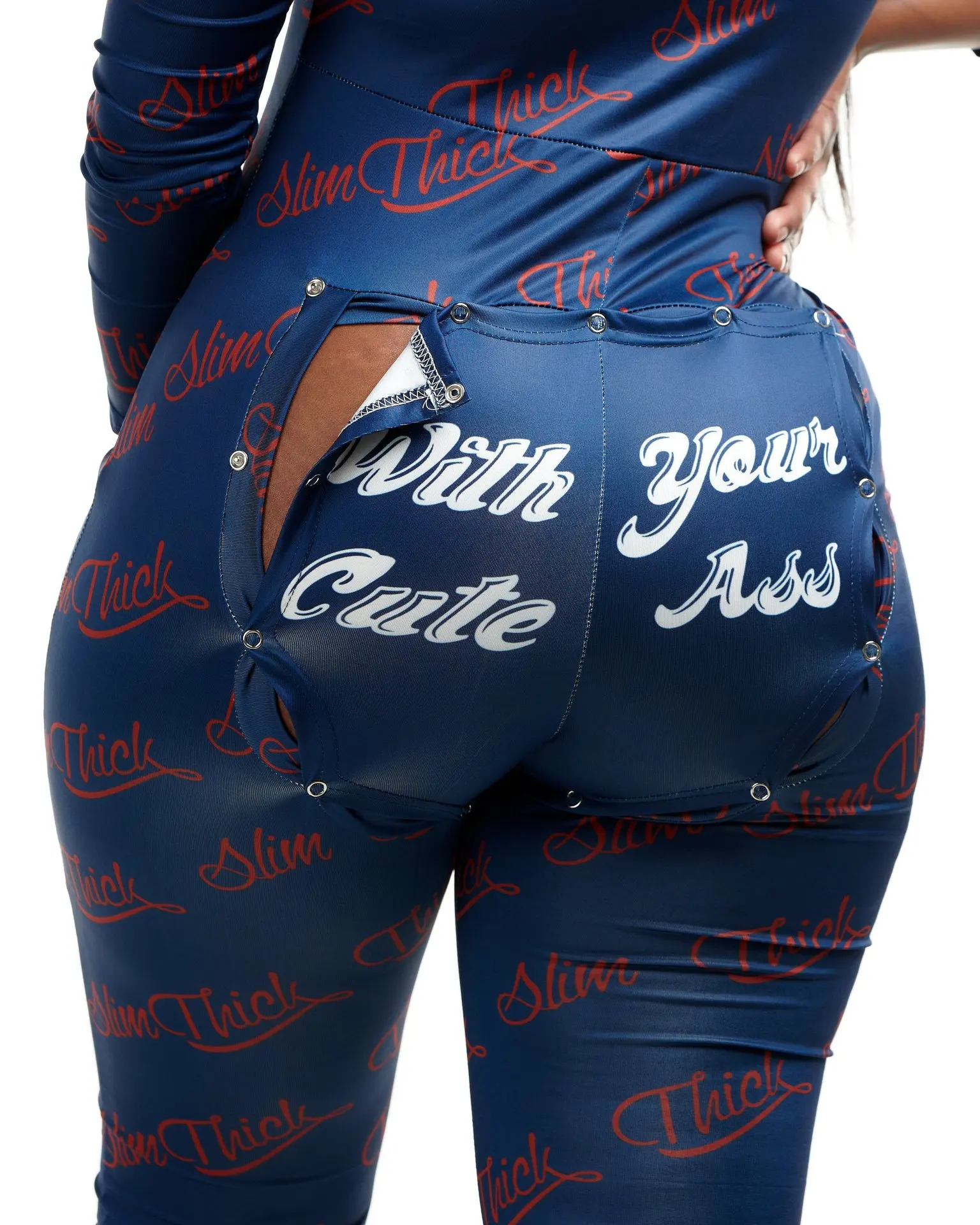 

Sexy Pajamas Women 2020 Button-down Onesies Pijamas V-neck Spring Long Sleeve Plus Size Printed Functional Buttoned Flap Romper