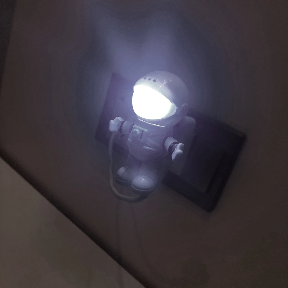 Новый светодиодный USB Ночник светильник в форме космонавта портативный ing