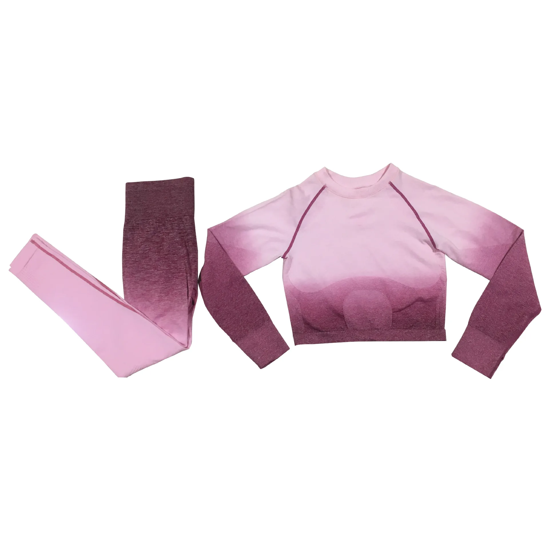 Комплект из 2 предметов для занятий йогой фитнеса тренировок укороченный топ с