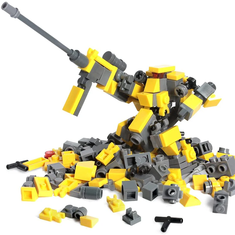 

Mecha Warrior Robot Building Blocks Kids Toy Figure Model Kits Toys For Children Assemble Bricks Action Anime Soldier Dolls
