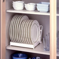 foldable dish rack stand holder bowl plate organizer tray drainer shelf for tableware kitchen accessories storage tray rack tool
