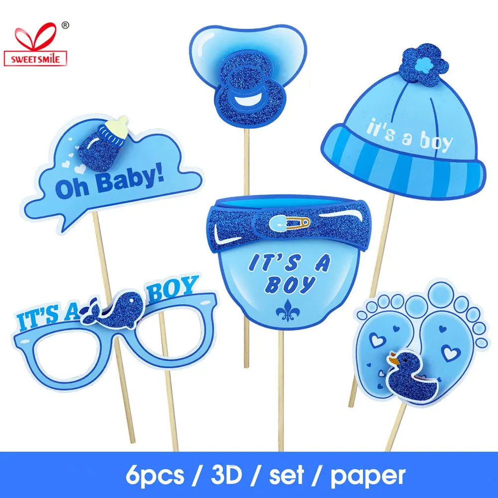 Его мальчик торт Топпер Oh украшения для детской Вечеринки Торт день рождения