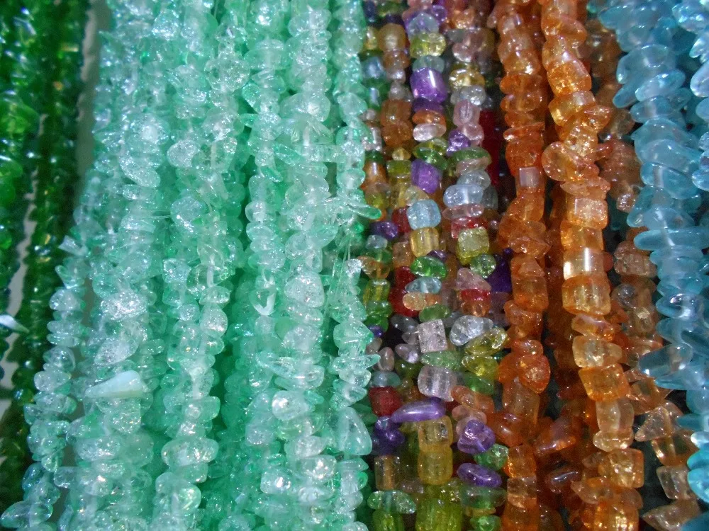 Бусины Из Натурального гравия 11 видов свободный чип нитка 34 &quotдля изготовления