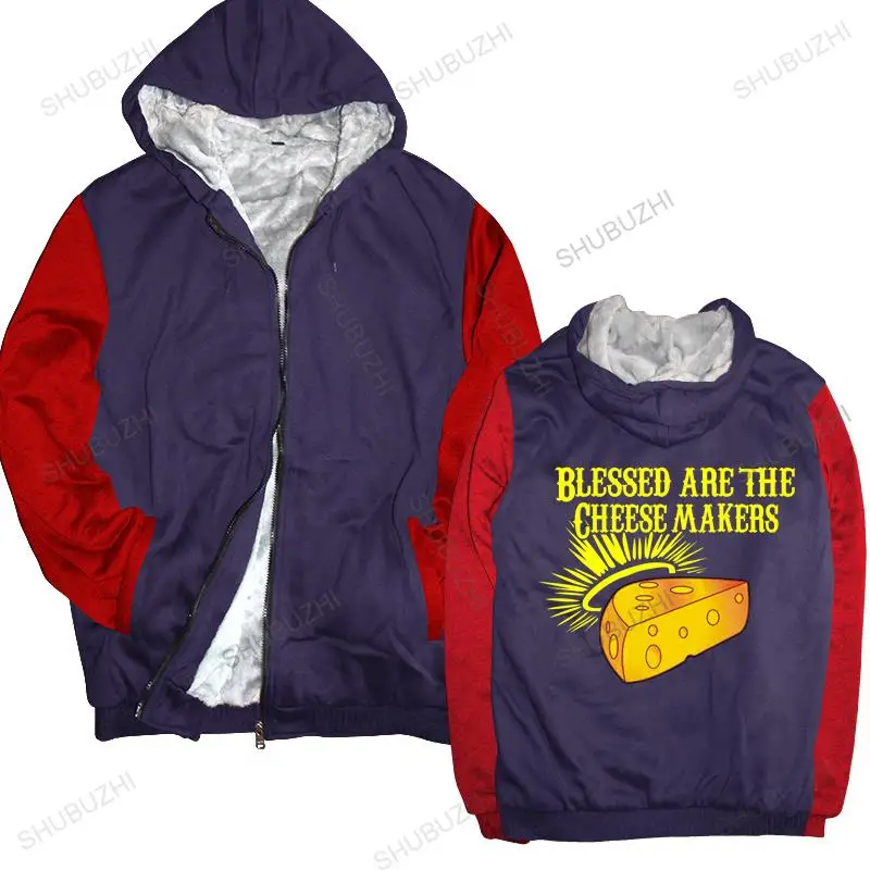 

winter hoodie warm coat Blessed Are the Cheesemakers thick hoody, Monty Python,religion,atheism brand winter jacket for boys
