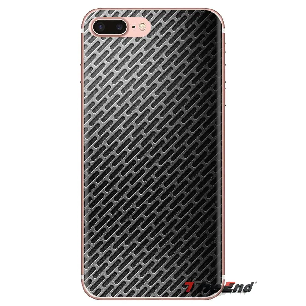 Силиконовый чехол для телефона из углеродного волокна iPhone XS Max XR X 4 4s 5 5S 5C SE 6 6S 7 8 Plus