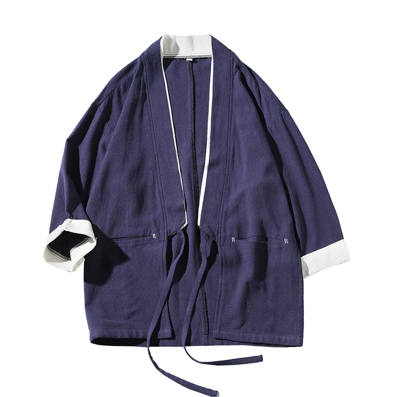 

Chinese Style Tang Costume Classic Men Vintage Kimono Cardigan Yukata Haori Hanfu Summer Women Asian Clothing Tops 3XL 4XL 5XL