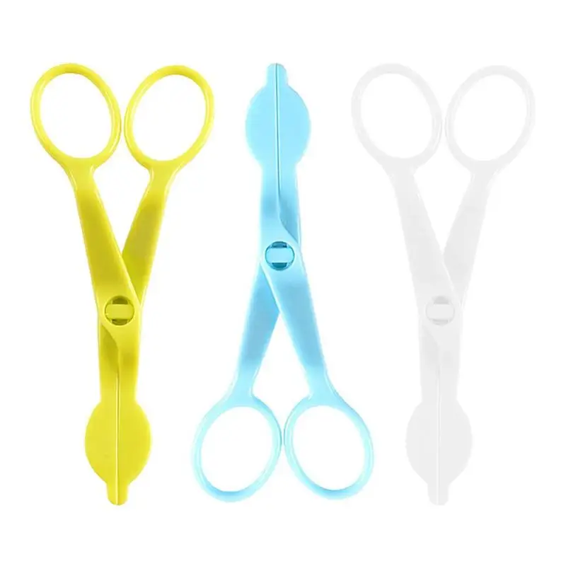 1 шт. для пищевых продуктов пластиковые ножницы DIY Крем Цветок лопатка переноски