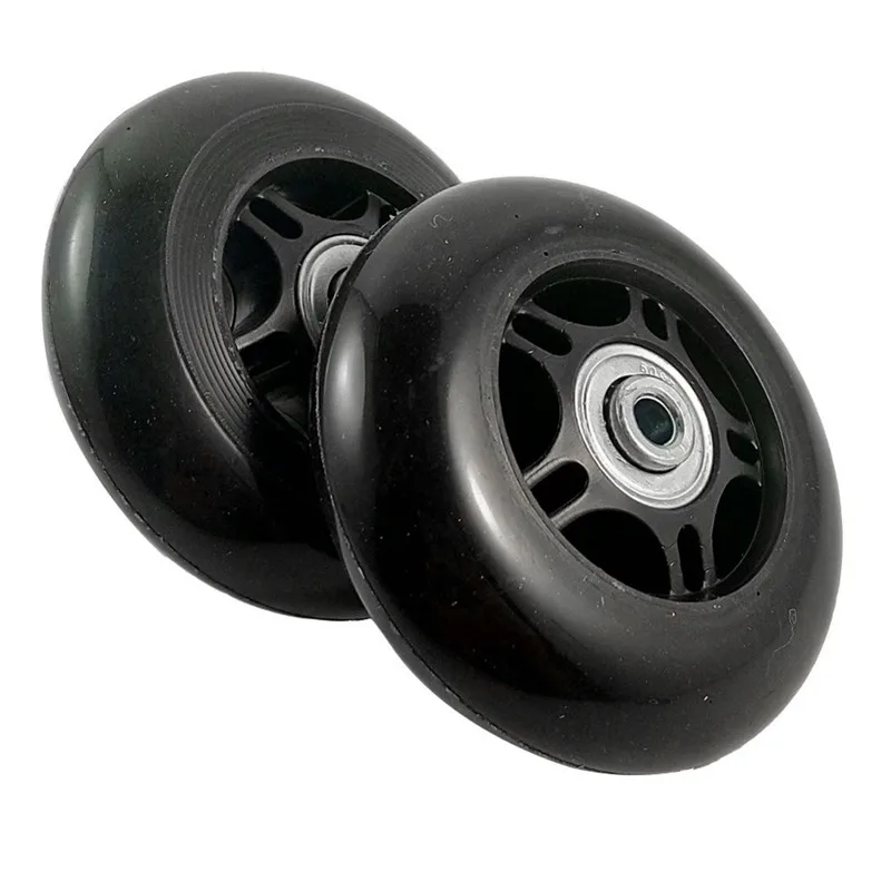 

2 Set Luggage Suitcase Replacement Wheels OD 80mm