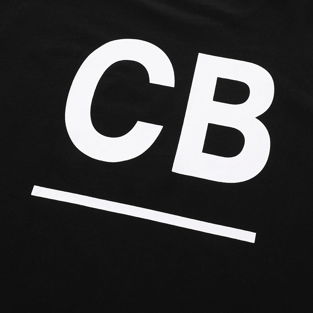

Cole Buxton CB printed LOGO letters simple loose short-sleeved trend couple T-shirt black white S-XL