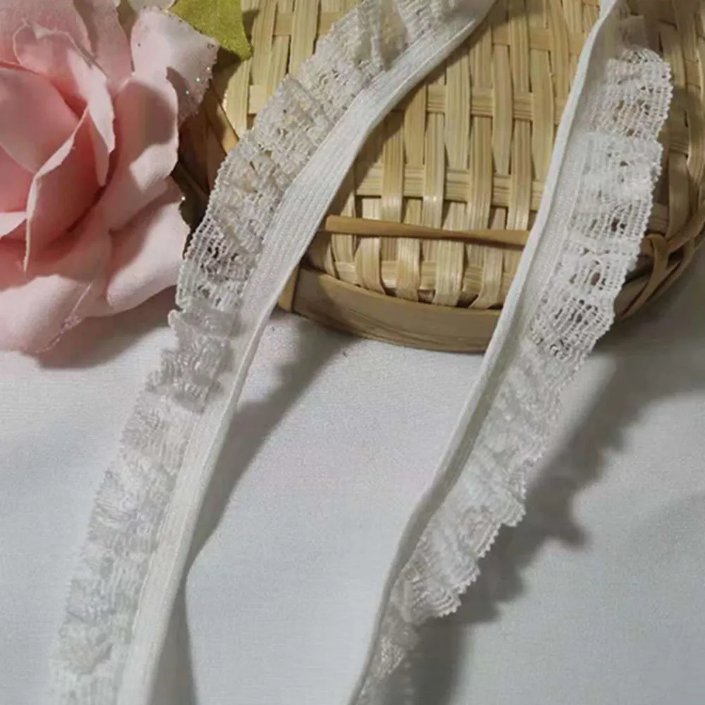1 ярд лидер продаж аппликация хлопковое кружево эластичная лента 5 см 2 дешевая