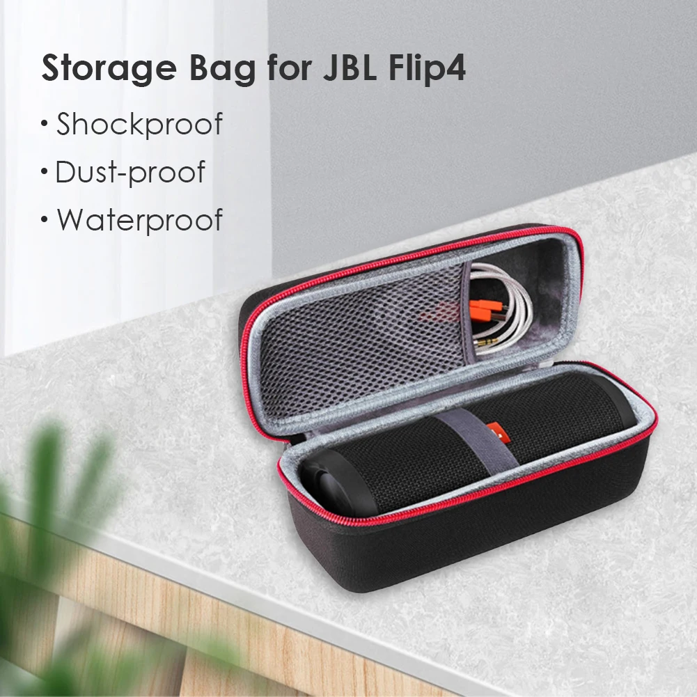 Водонепроницаемый чехол с жестким корпусом для переноски колонок JBL Flip 4