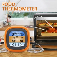 Electronic Digital Display Barbecue Food Thermometer Probe Water Temperature Alarm Meter Household Kitchen Cooking Tool
