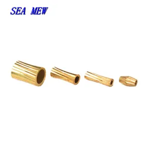 Металлическая НЕОБРАБОТАННАЯ латунная цилиндрическая трубка 100 для изготовления ювелирных изделий, бусины Сделай Сам ручной работы шт.