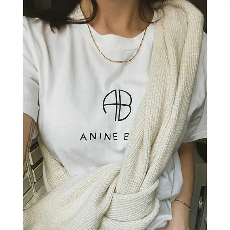 

Rowling Vintage White Cotton Graphic Tees Women Casual Short Sleeve Summer Tee Tops Animal Fashion Blogger T-shirt Tops 2021