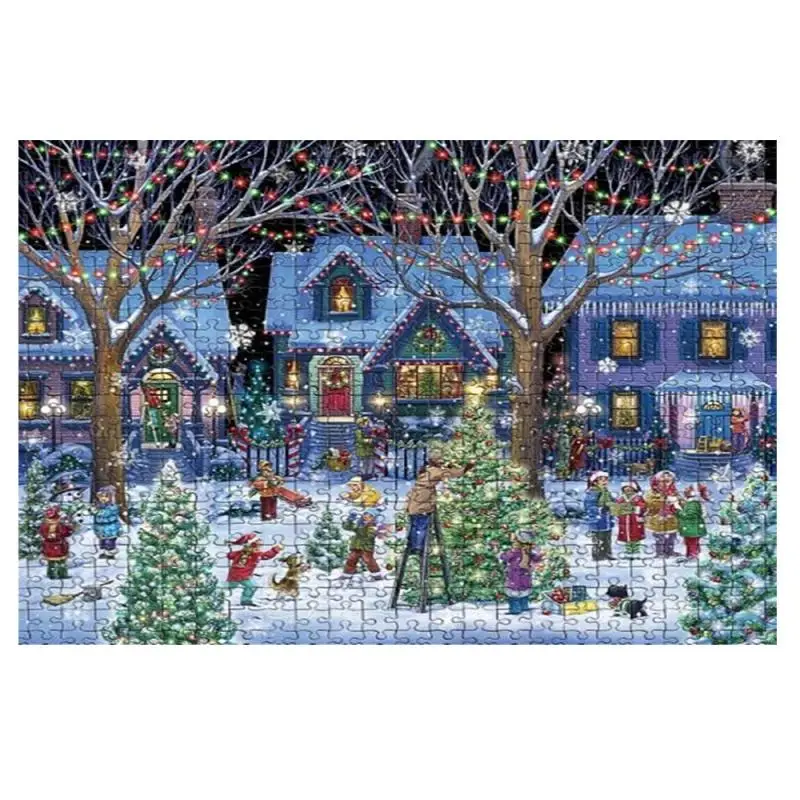 Falcon Deluxe-Santa Express Delivery Christmas Puzzle 100 Pieces High Difficulty 1000 | Игрушки и хобби