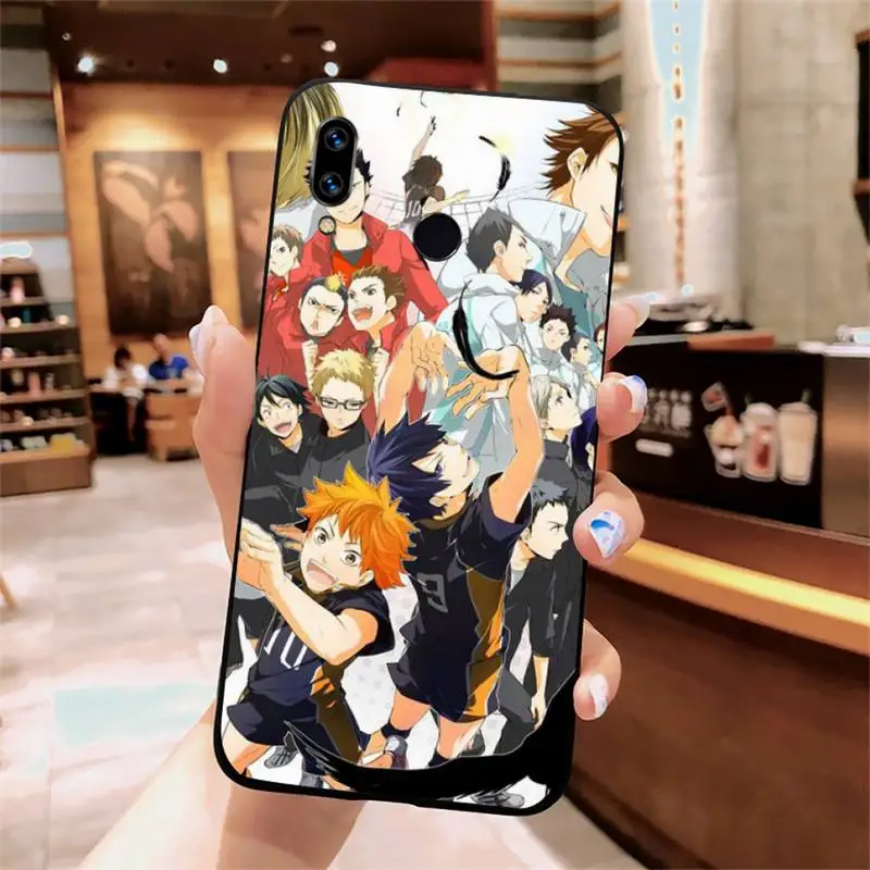 

Haikyuu Hinata attacks poster Phone Case For Xiaomi Redmi note 7 8 9 t max3 s 10 pro lite