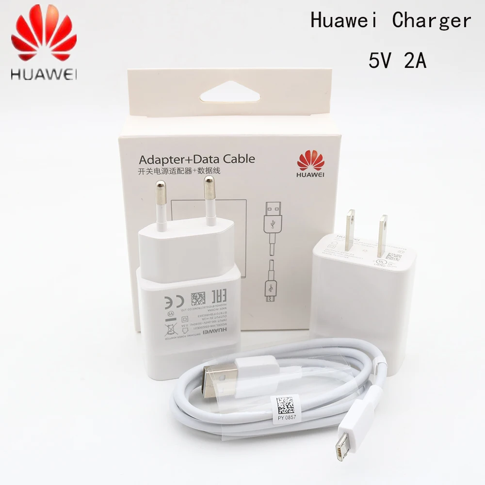 Оригинальное зарядное устройство для Huawei Mate 10 Lite 5 в 2 А и микро кабель p8 p9 p10 lite mate