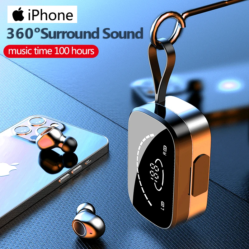 Online سماعة رأس لاسلكية TWS مزودة بتقنية البلوتوث 5.0 وميكروفون وسماعات أذن لأجهزة Apple iPhone 12 11 pro max X XS XR 8 iOS Android Samsung