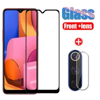 magtim 2 in 1 protective glass for samsung galaxy a20 a21 a30 a31 s screen protector camera lens film for samsung a20s a21s a30s