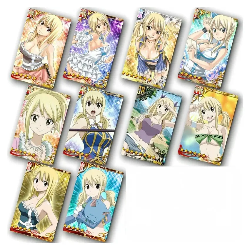 Аниме-Стикеры с рисунком Феи хвоста Детские Стикеры стикеры для карт гладкой