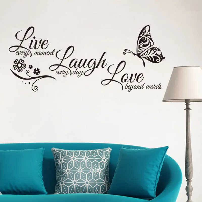 Wallpaper bedroom decoration PVC removable Home butterfly art room Decal wall sticker living | Дом и сад