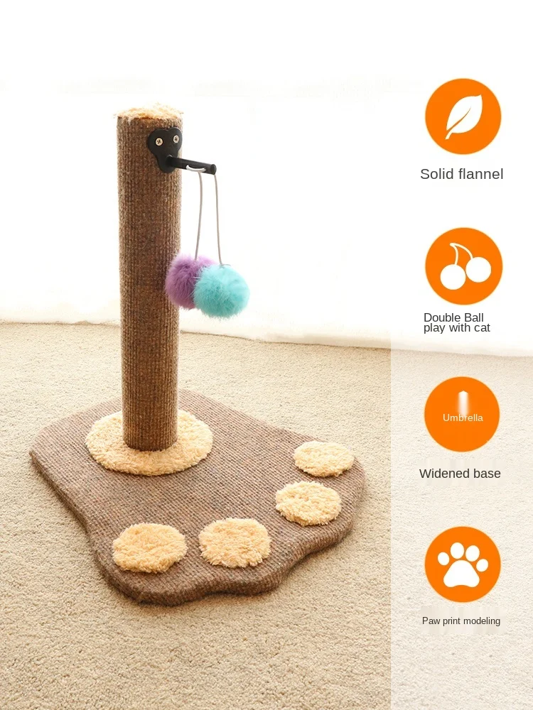 Scratching Pole Cat Scratch Board Scratching Board Vertical Non-Chip Wear-Resistant Scratch