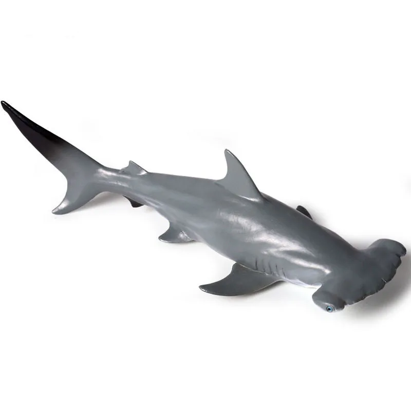 

Sea Life Animals Hammerhead Shark Model Collection Toy For Kids Gift Marine Animal Whale Shark Solid PVC Action Figures
