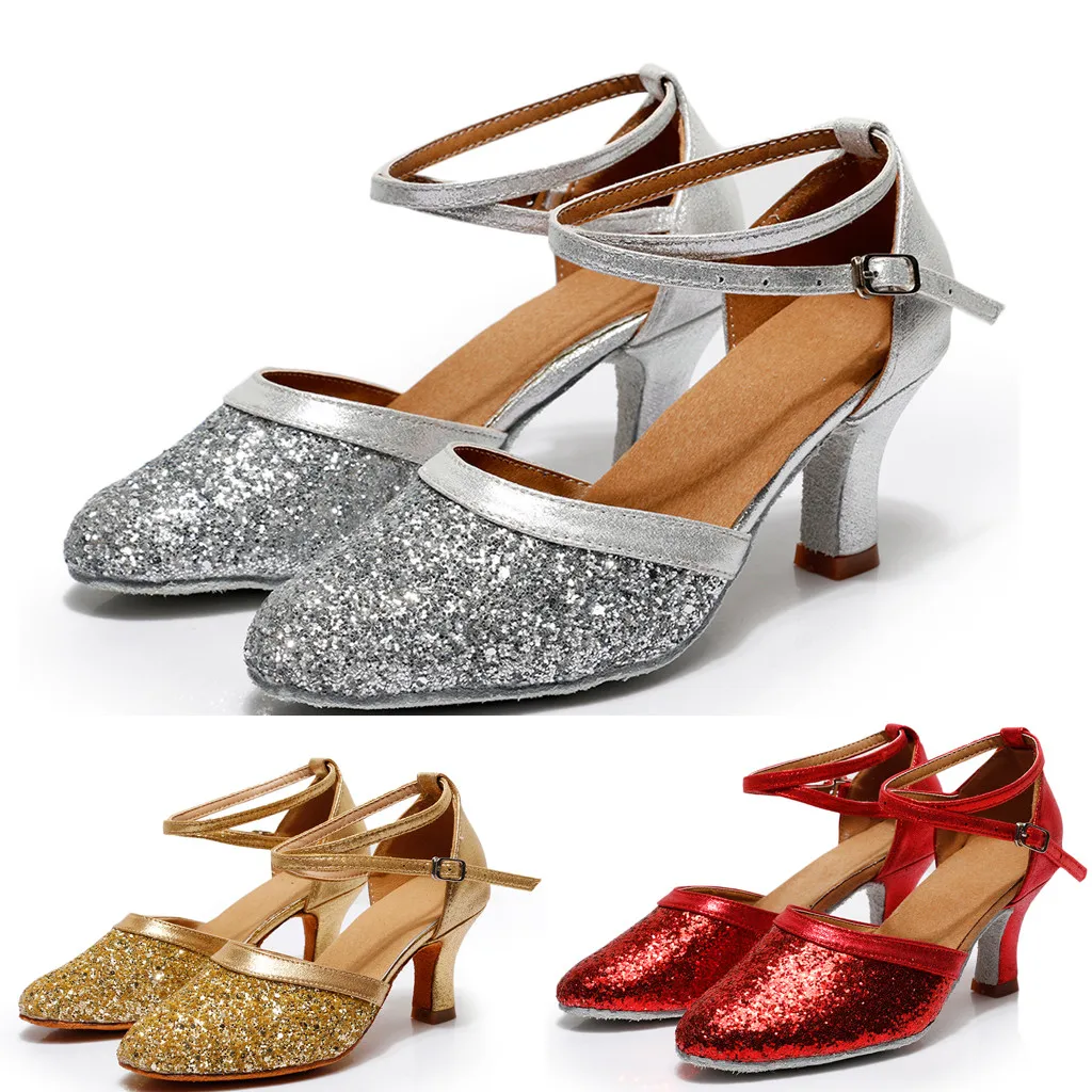 Женские сандалии Eillysevens модные серебристые стразы с кристаллами на мягкой