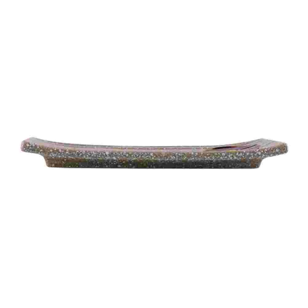 

1Pc Creative Cuisine Plate Ceramic Long Plate Decorative Sushi Saury Plate