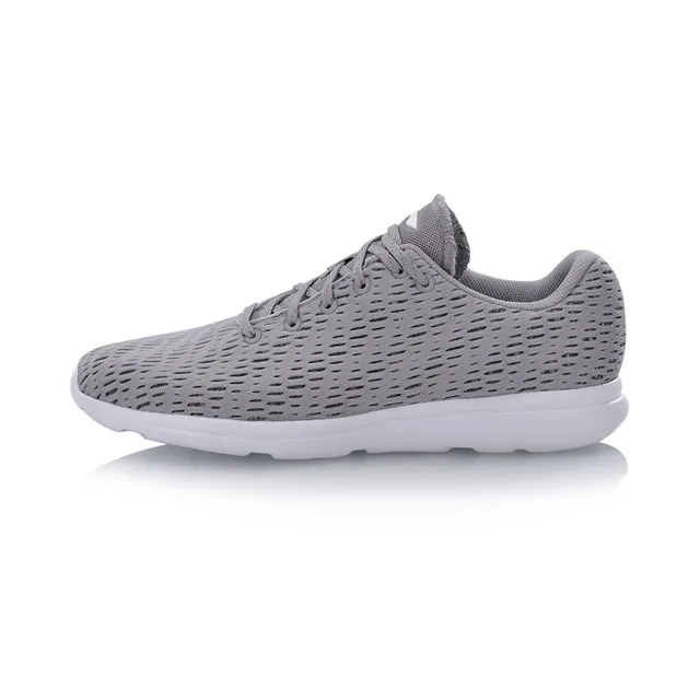 Li-Ning мужские E-RUN кроссовки, светильник, дышащая подушка для подкладки, удобная спортивная обувь для фитнеса, кроссовки SAMJ18 - Цвет: ARBN063 3H