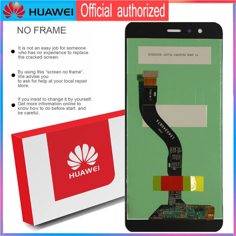 5,2 ''Дисплей с рамкой для huawei P10 Lite ЖК-дисплей кодирующий преобразователь сенсорного экрана в сборе WAS-LX1 WAS-LX1A WAS-LX2 WAS-LX3