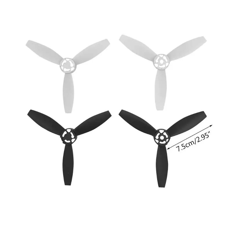 

4Pcs Plastic Propellers Quick Release Prop Blade for Parrot Bebop 2 Drone/fpv2.0