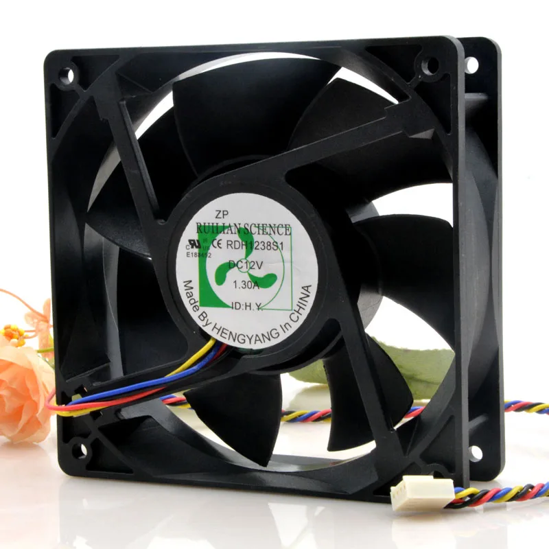Ruilian RDH1238S1 12V 1.30a 12038 источник питания для ПК чехол с максимальной скоростью