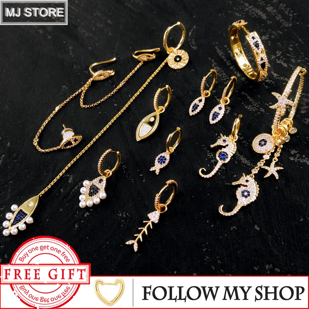 

Женские серебряные серьги-подвески в виде тропических рыбок