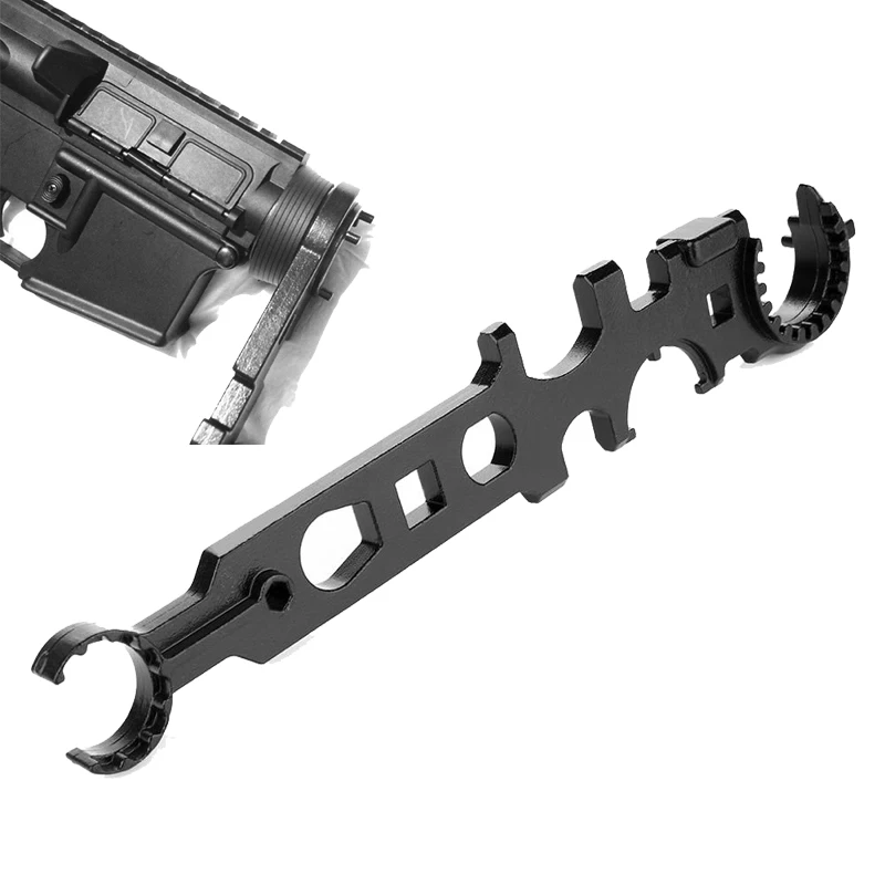 Тактический Многофункциональный ключ AR15 стальной инструмент M4/M16 гаечный