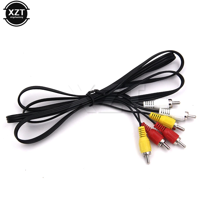 HDMI К AV Scaler адаптер HD видео композитный конвертер коробка HDMI к RCA AV/CVSB L/R видео 1080P мини HDMI2AV Поддержка NTSC PAL - Цвет: 3RCA cable
