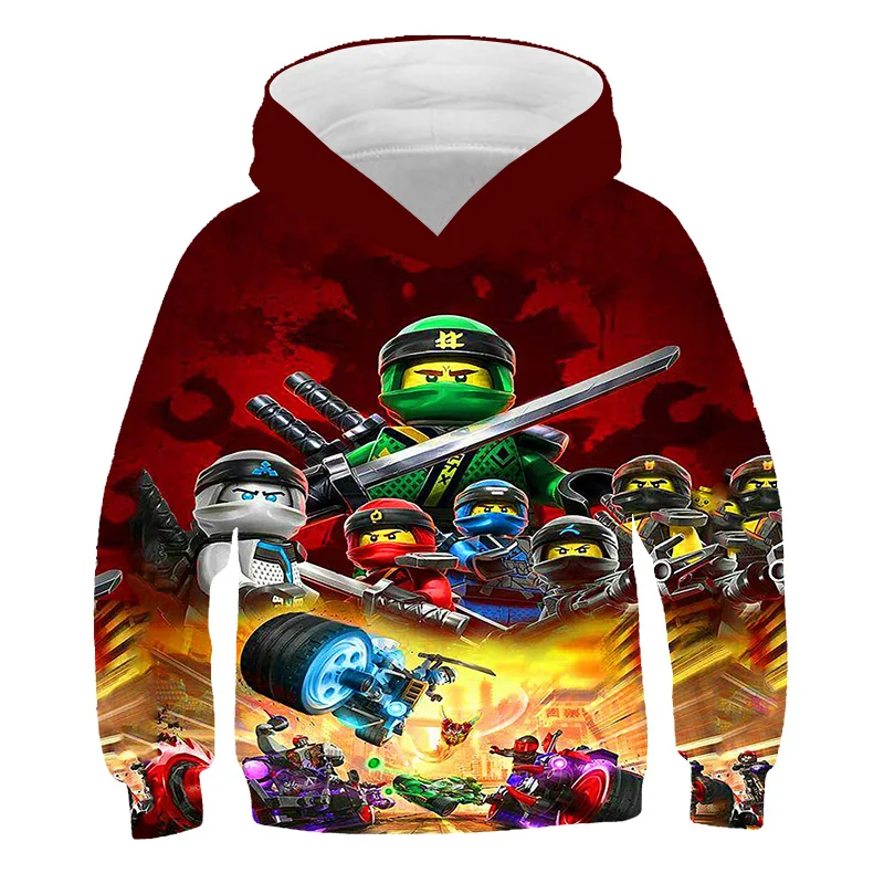 

Autumn Winter Girl Clothes Boy Top Polyester Cotton Long Sleeve Casual Kid Hoodie Sweatshirt 3D Cartoon Pullover Children's Wear
