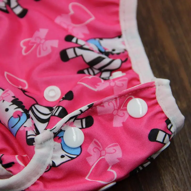 Pa&ntilde;ales de ba&ntilde;o para beb&eacute;, pa&ntilde;ales de tela ajustables a prueba de agua, cubierta de pa&ntilde;al de nataci&oacute;n para pantalones de piscina, pa&ntilde;ales lavables reutilizables para beb&eacute; 2021-4