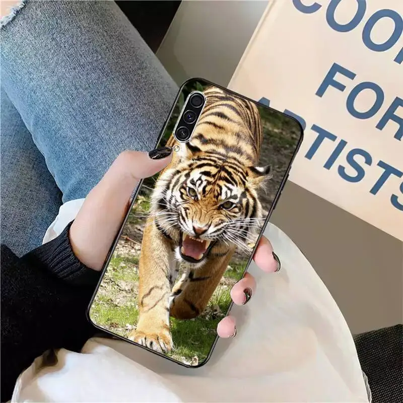 

Lion tiger Fashion cool Animal Coque Phone Case For Samsung galaxy S 9 10 20 A 10 21 30 31 40 50 51 71 s note 20 j 4 2018 plus