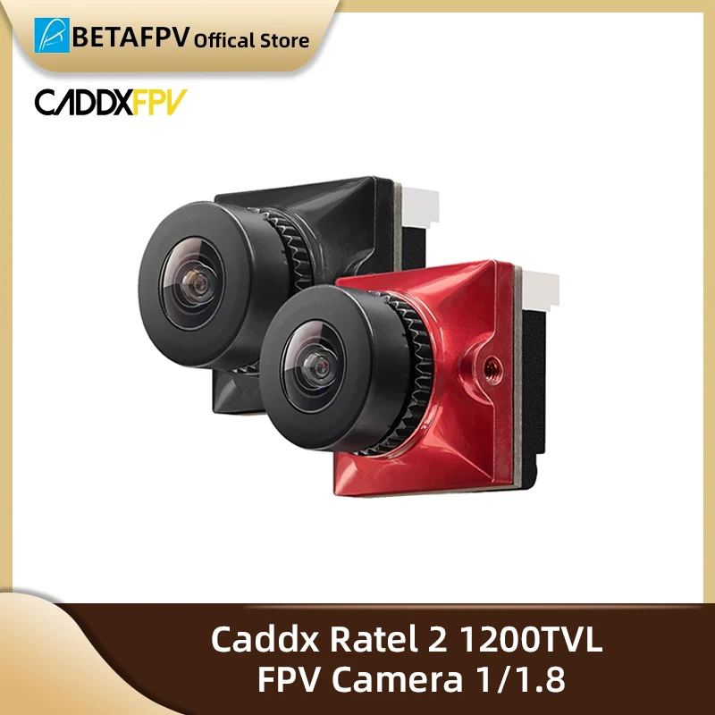 

Камера Caddx Ratel 2 1200TVL FPV 1/1, 8 ''Starlight 165 FOV 2,1 мм NTSC/PAL 16:9/4:3 переключаемая 19*19 мм Super WDR для FPV Racing