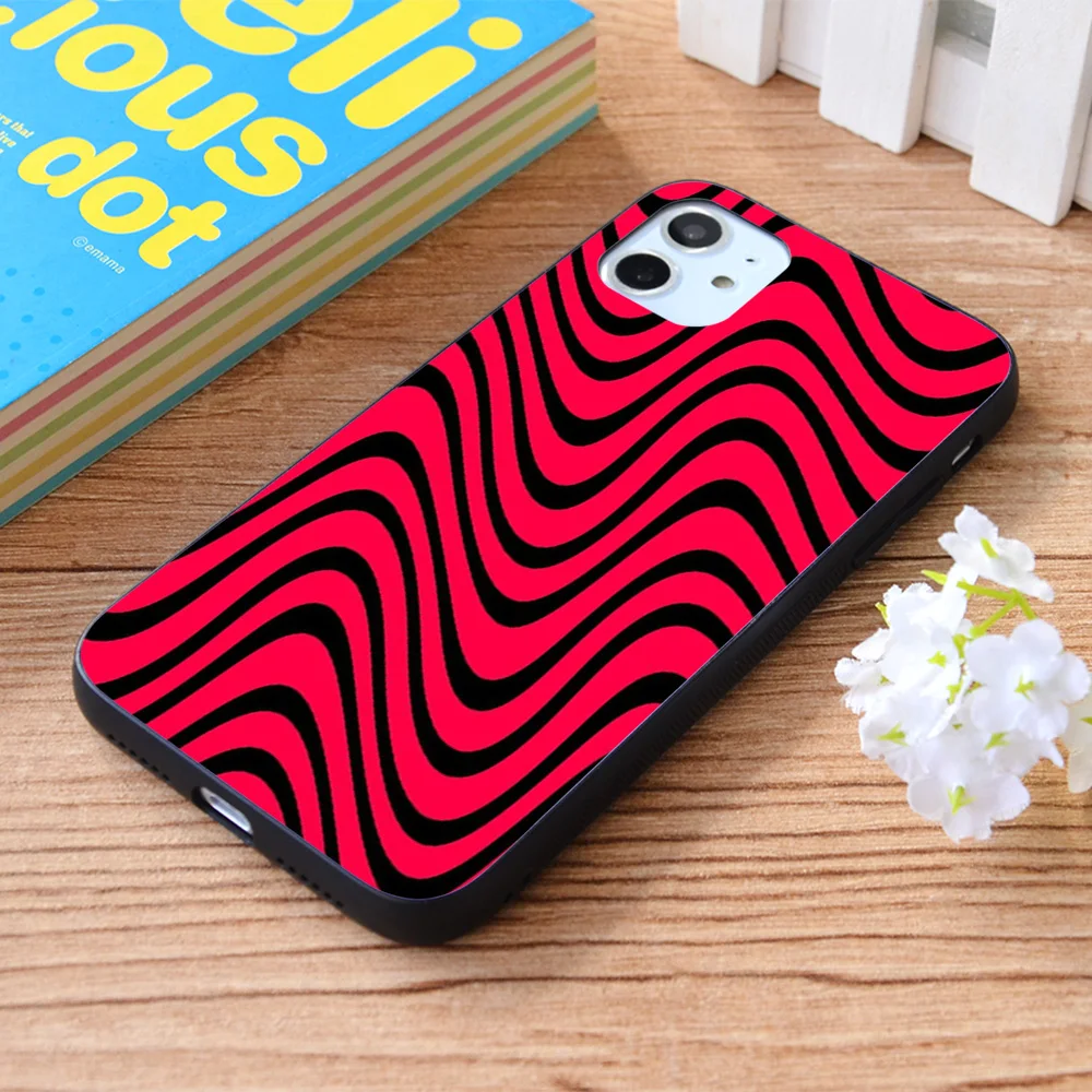 

For iPhone PewDiePie Red And Black (2) Soft TPU border Apple iPhone Case
