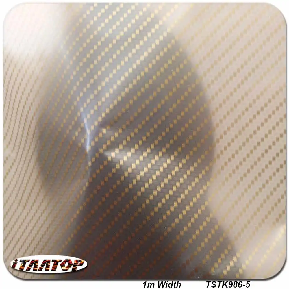 

iTAATOP Hydrographic Dipping Film TSTK986-5 1M * 10M Carbon Film Water Transfer Printing Film